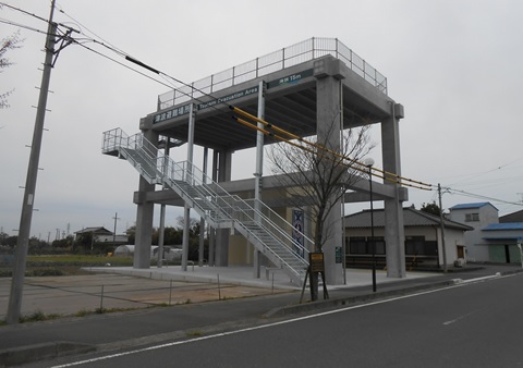 今沢津波避難デッキ
