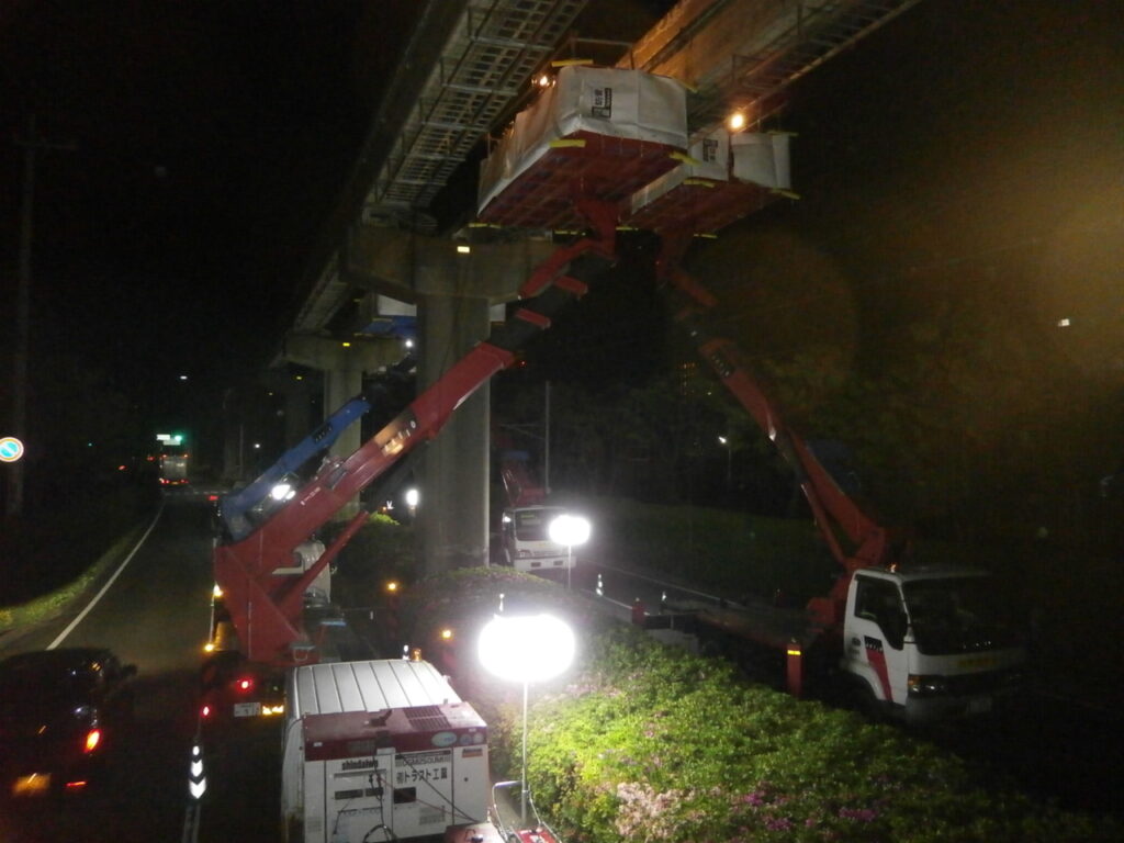 北九州モノレール補修工事