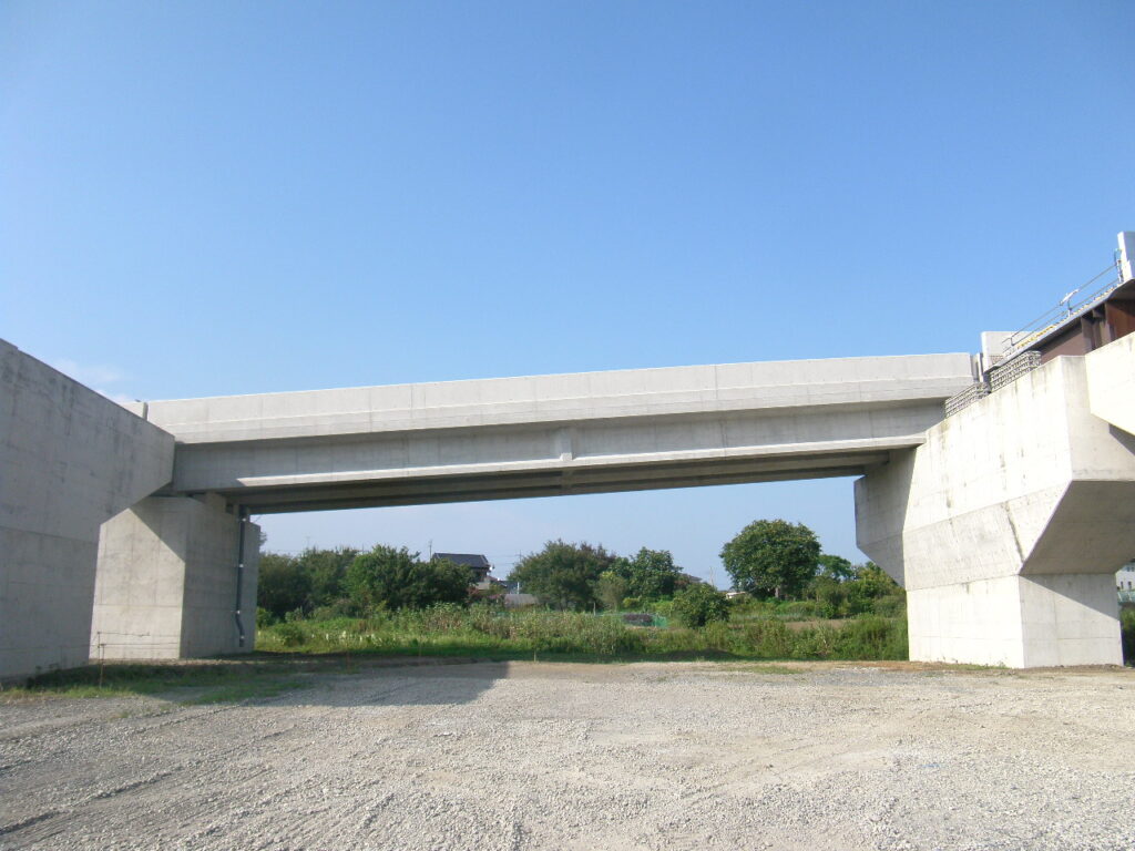 下菅谷跨線橋Rランプ