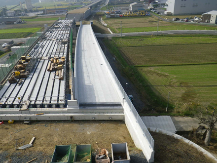 黒土高架橋ONランプ橋
