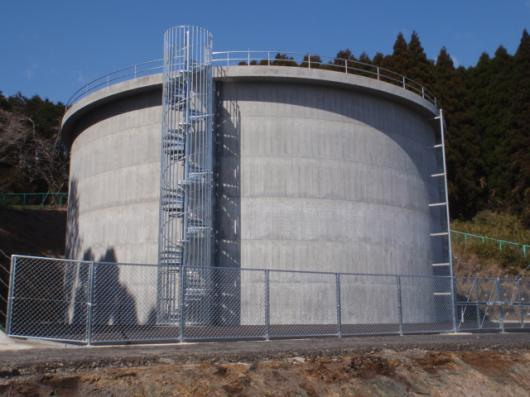 入佐ファームポンド工事