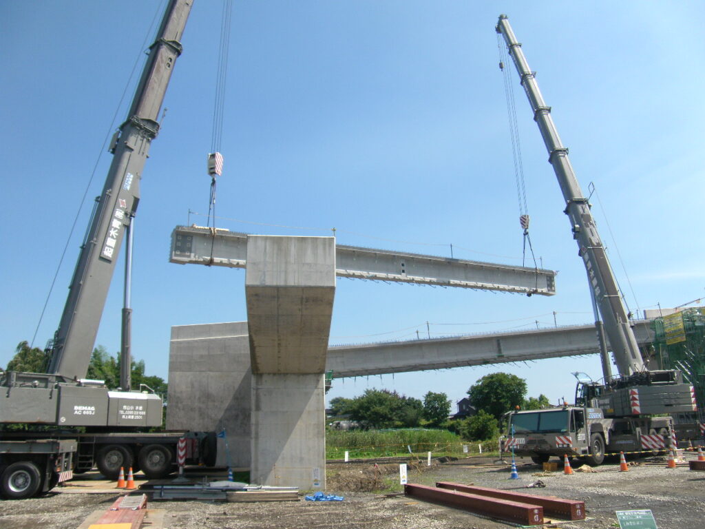 下菅谷跨線橋Rランプ