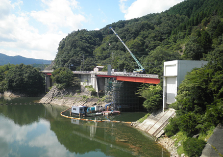 白山橋耐震補強