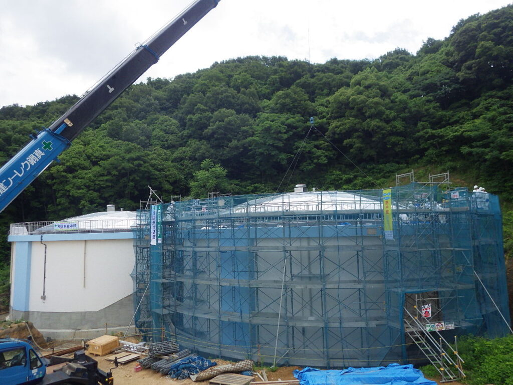 鶴ヶ峰新配水池
