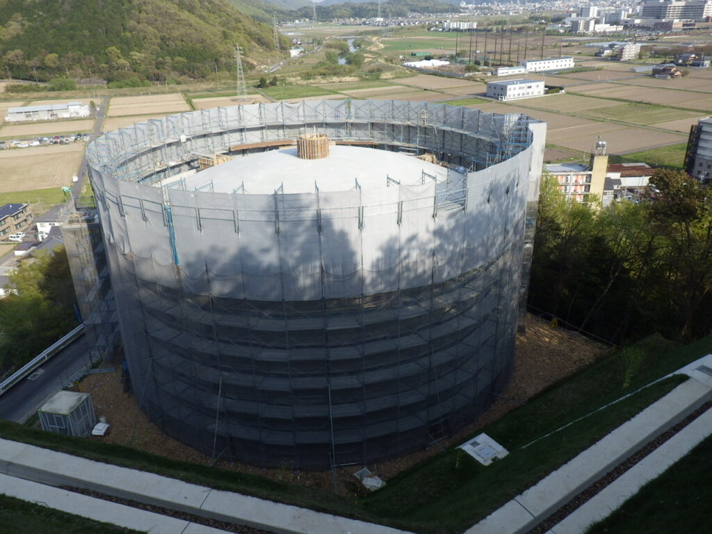 岐阜市黒野配水池