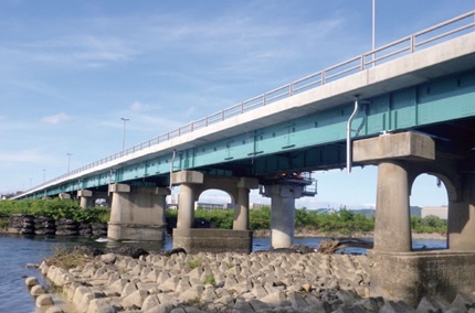 九年橋橋梁補修工事