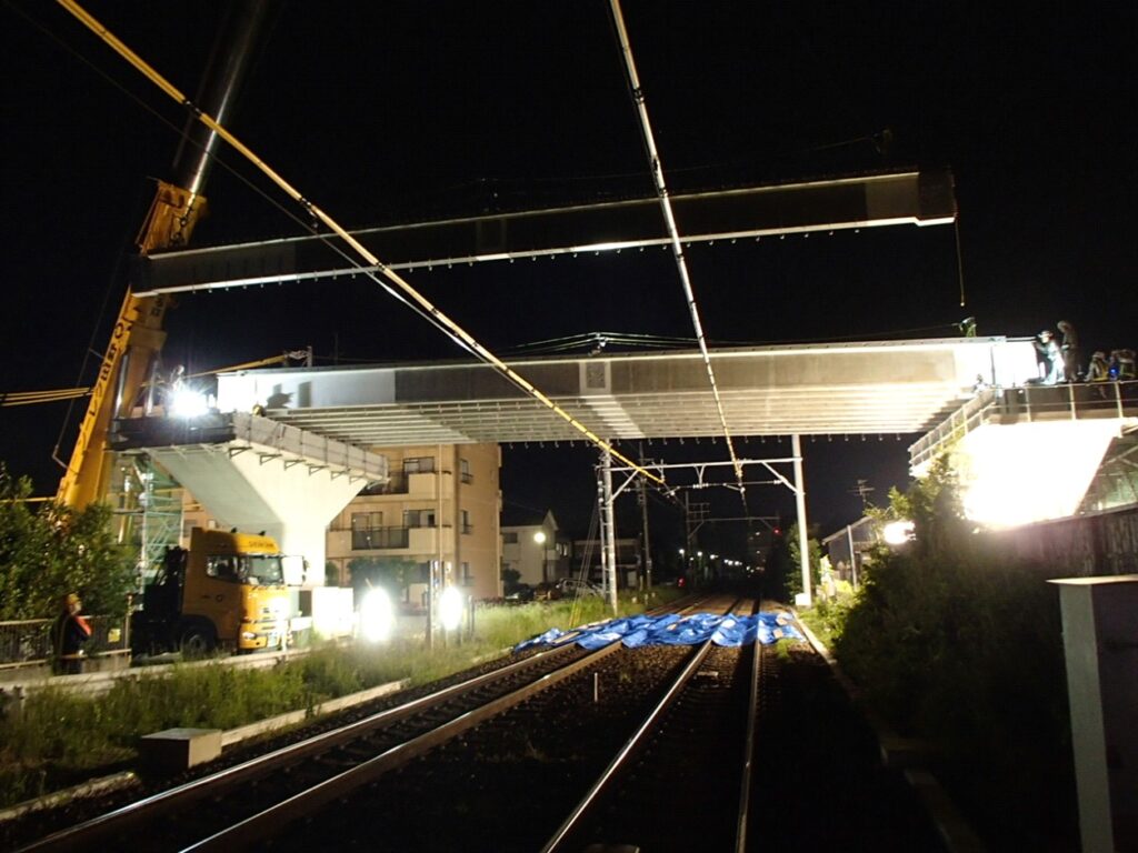 北島藤島線こ線橋