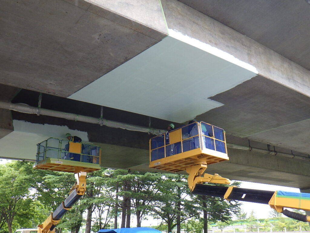 片貝橋補修工事