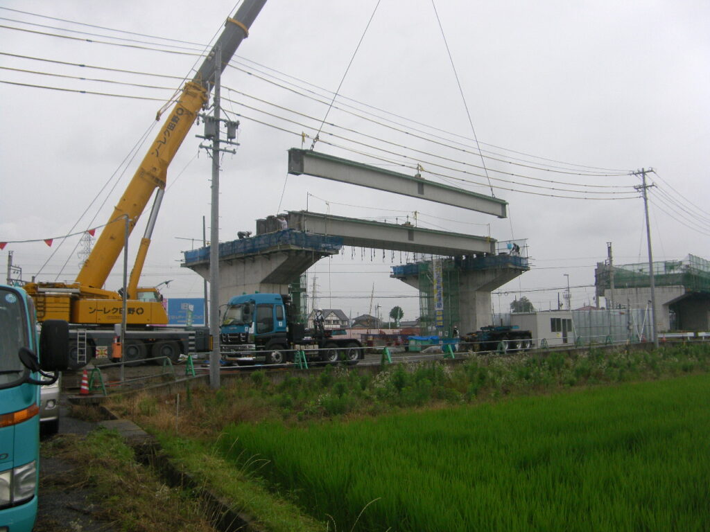 丈六道高架橋西工区(下り線)