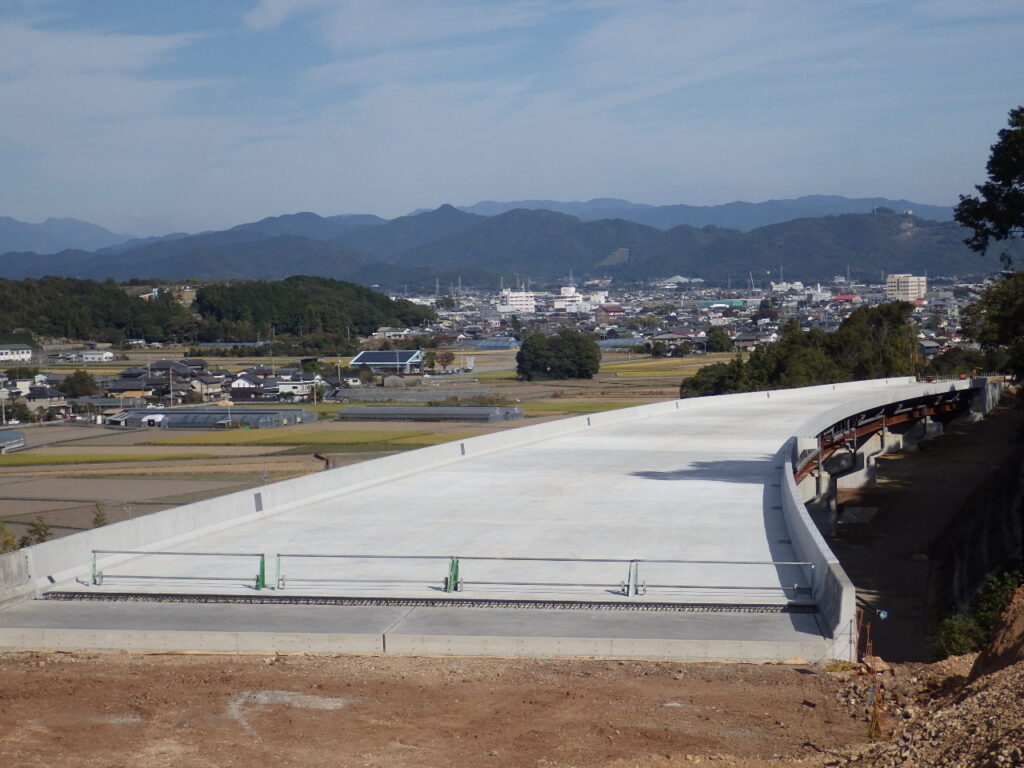 伊達野高架橋床版工事