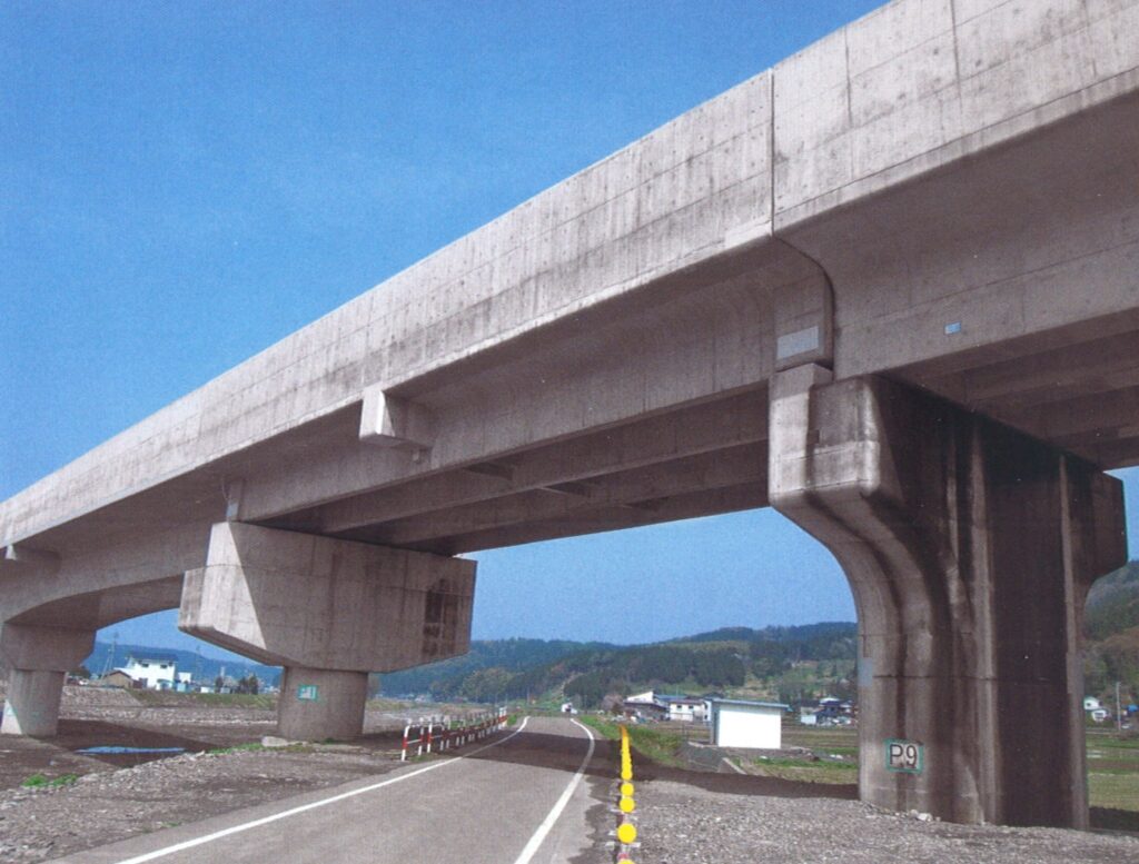 北陸新幹線、第2柱道架道橋
