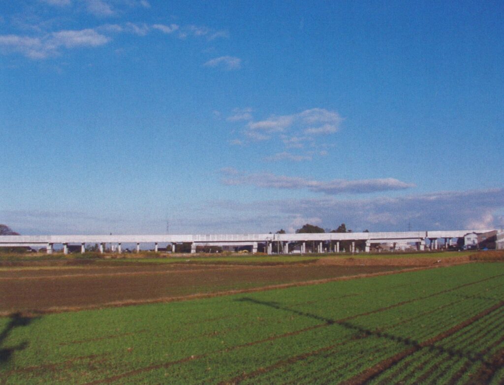 北陸新幹線、滑川中塚橋りょう