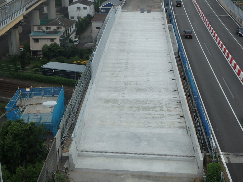 用宗高架橋補強工事
