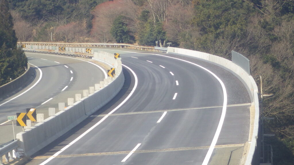 道谷第二橋(上り線)床版取替工事
