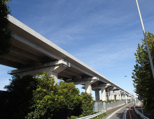 東京外環自動車道 小山高架橋