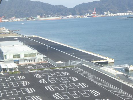 境港竹内南地区岸壁(-10m)築造工事