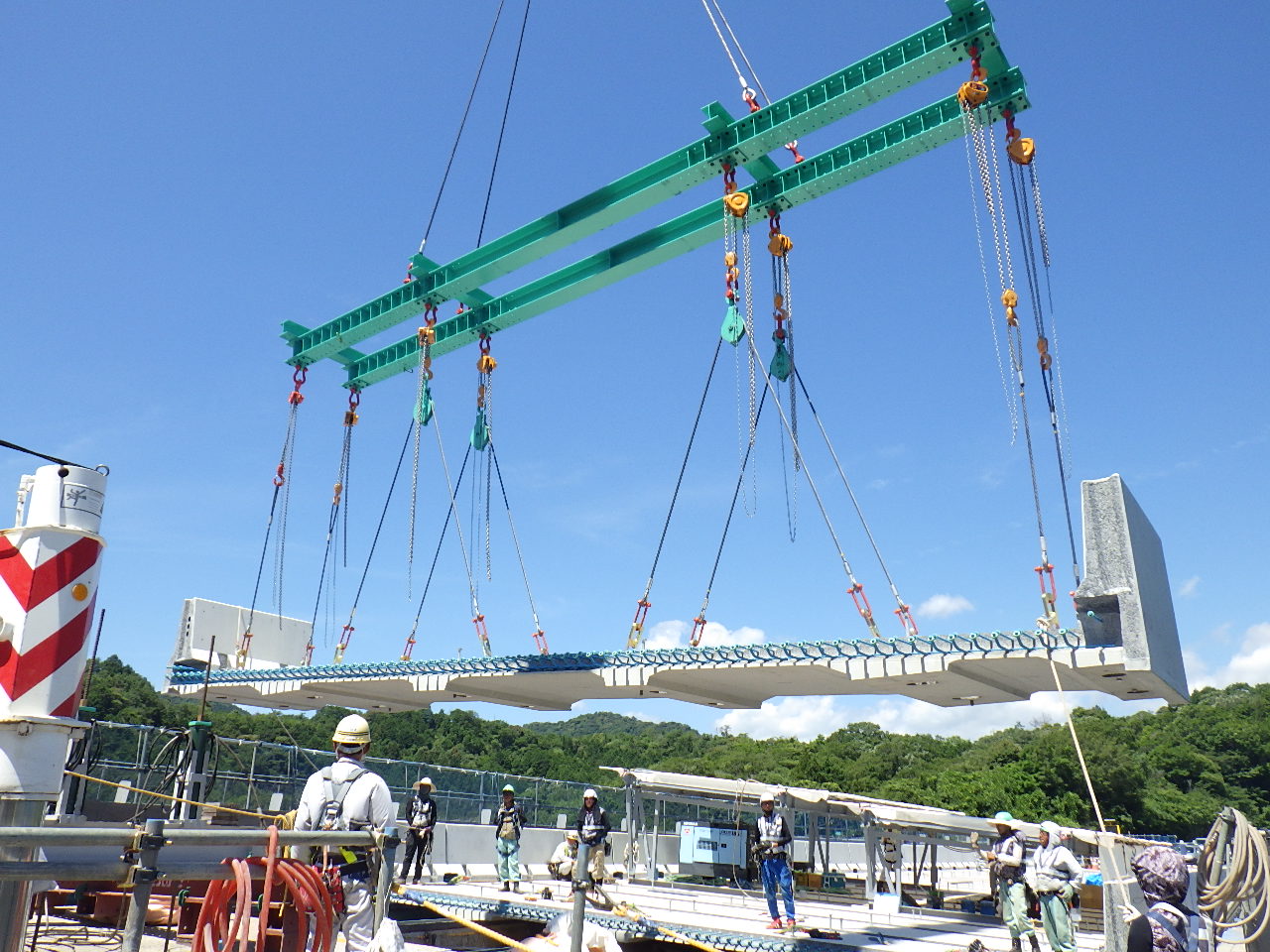 四十八瀬川橋他1橋床版取替工事