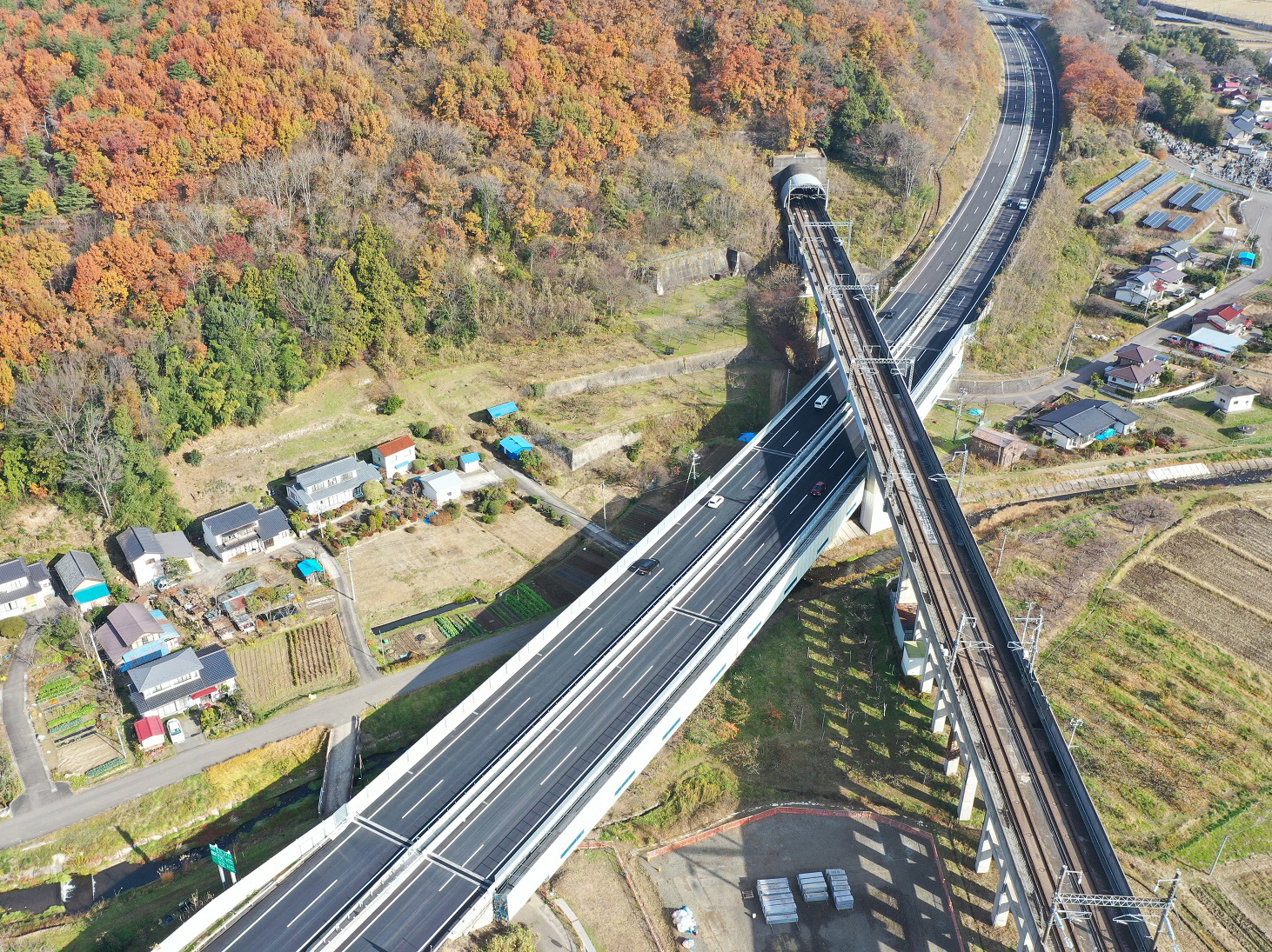 東北自動車道 滝川橋床版取替工事