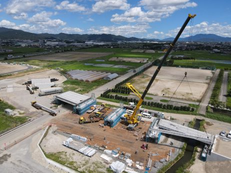 鳥栖朝倉線市道跨道橋