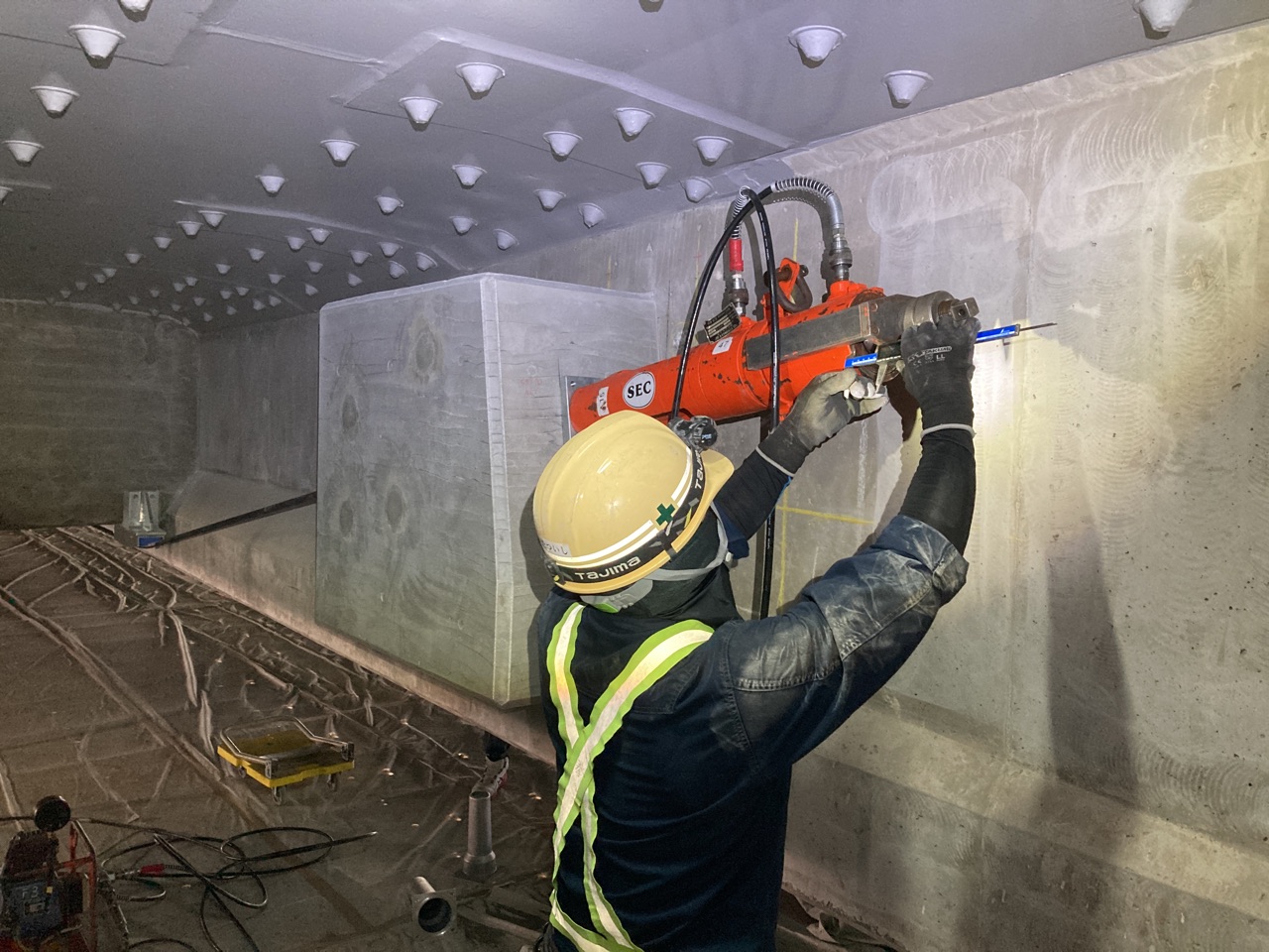 神戸線ＰＣ桁補修工事