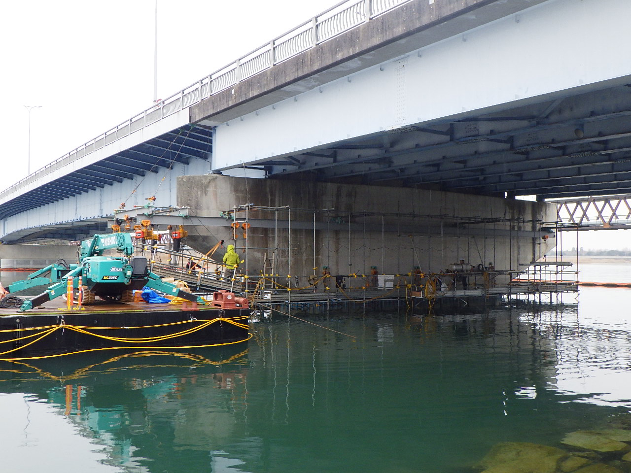 赤穂海浜大橋耐震補強工事