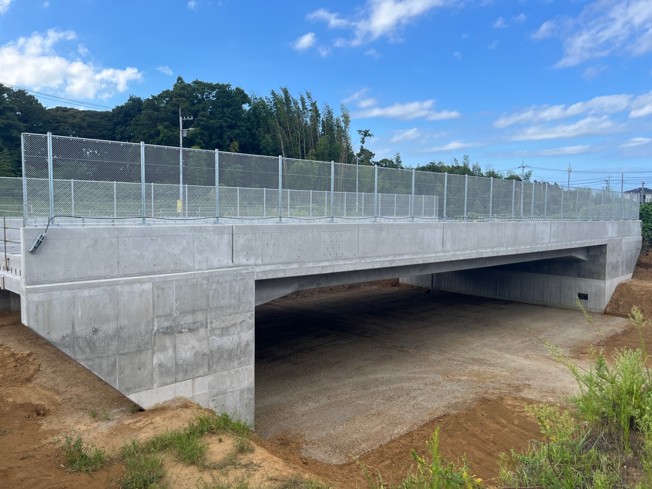 茂木地区跨道橋