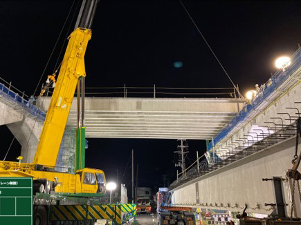 東部幹線（富久山）上部工