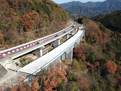 新茶屋橋(下り線)床板取替