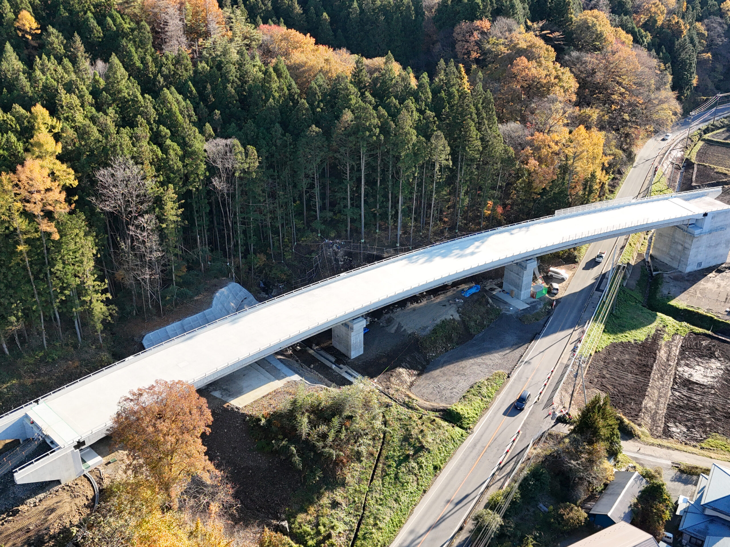 厚田跨道橋上部工工事
