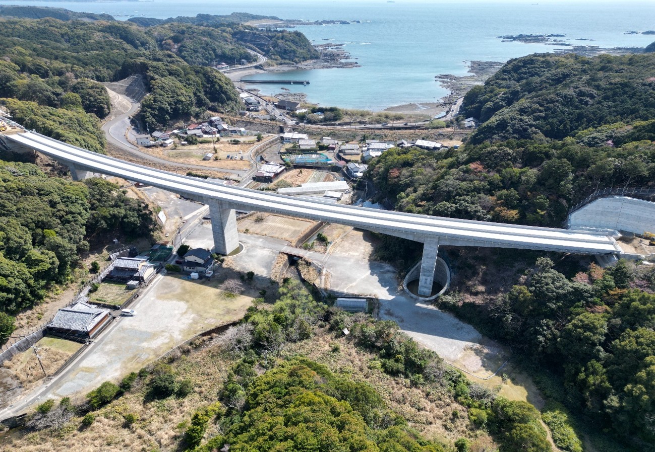 すさみ串本道路　江田川橋