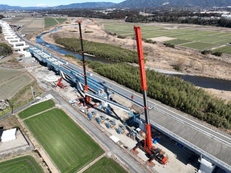 大安2高架橋2PC上部工事