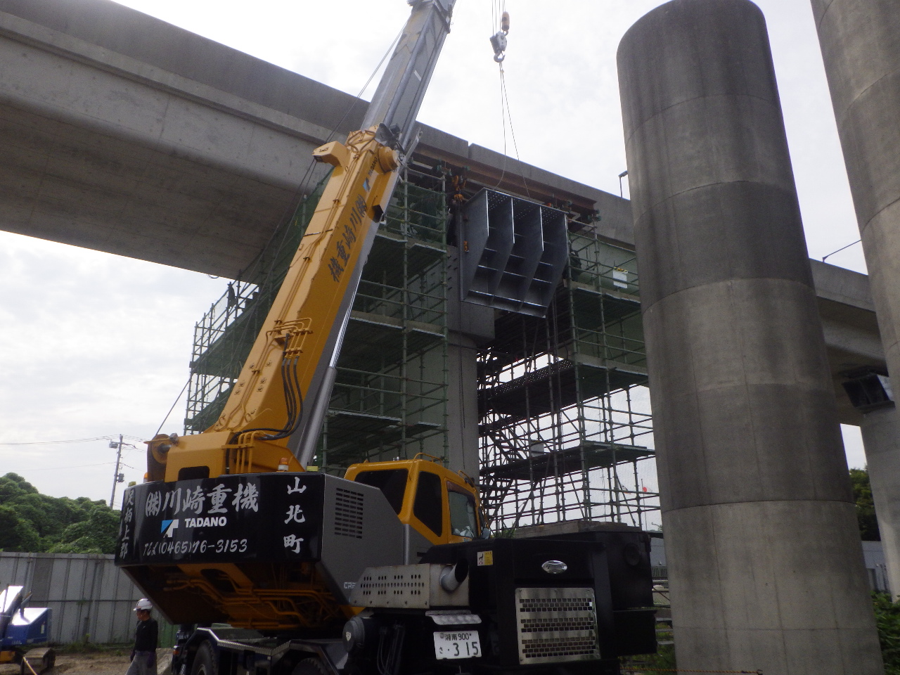 柳島高架橋耐震補強工事