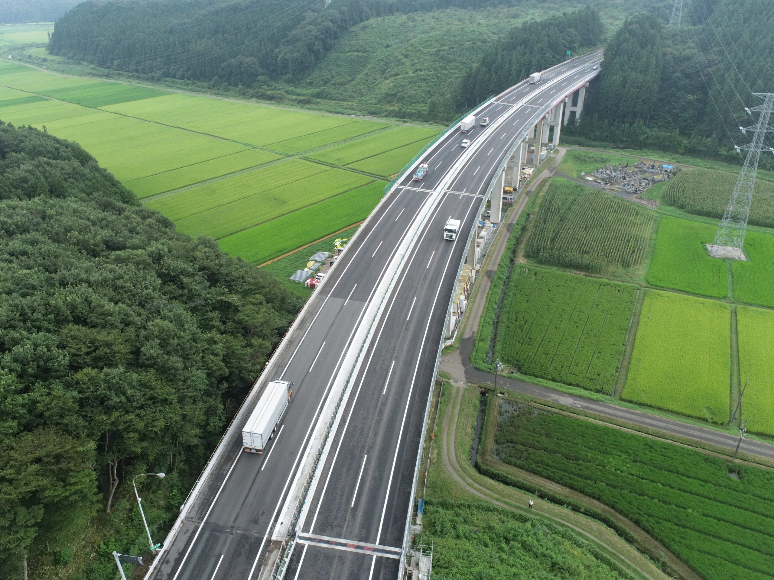 東北自動車道　みちのく橋床版取替工事